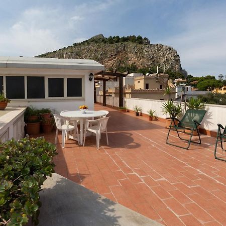 Mondello Panoramic Terrace Villa Esterno foto