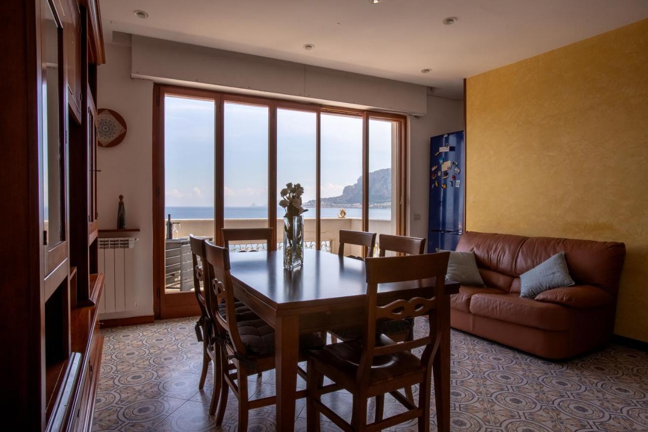Mondello Panoramic Terrace Villa Esterno foto